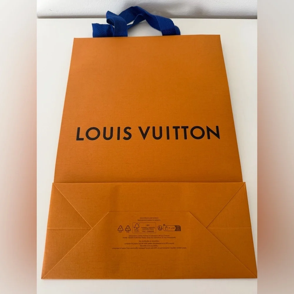 LOUIS VUITTON Shopping Bag Authentic Empty Gift Bag 14